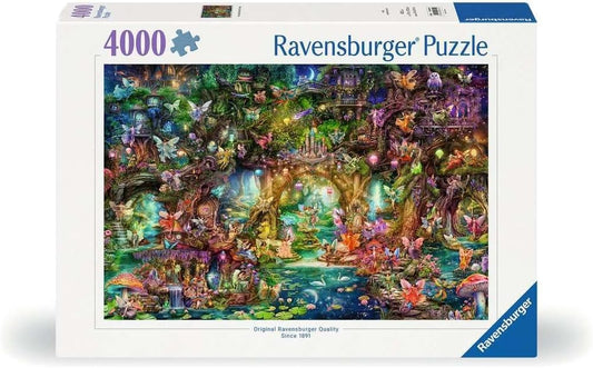 Ravensburger - El mundo oculto de las hadas - Rompecabezas de 4000...