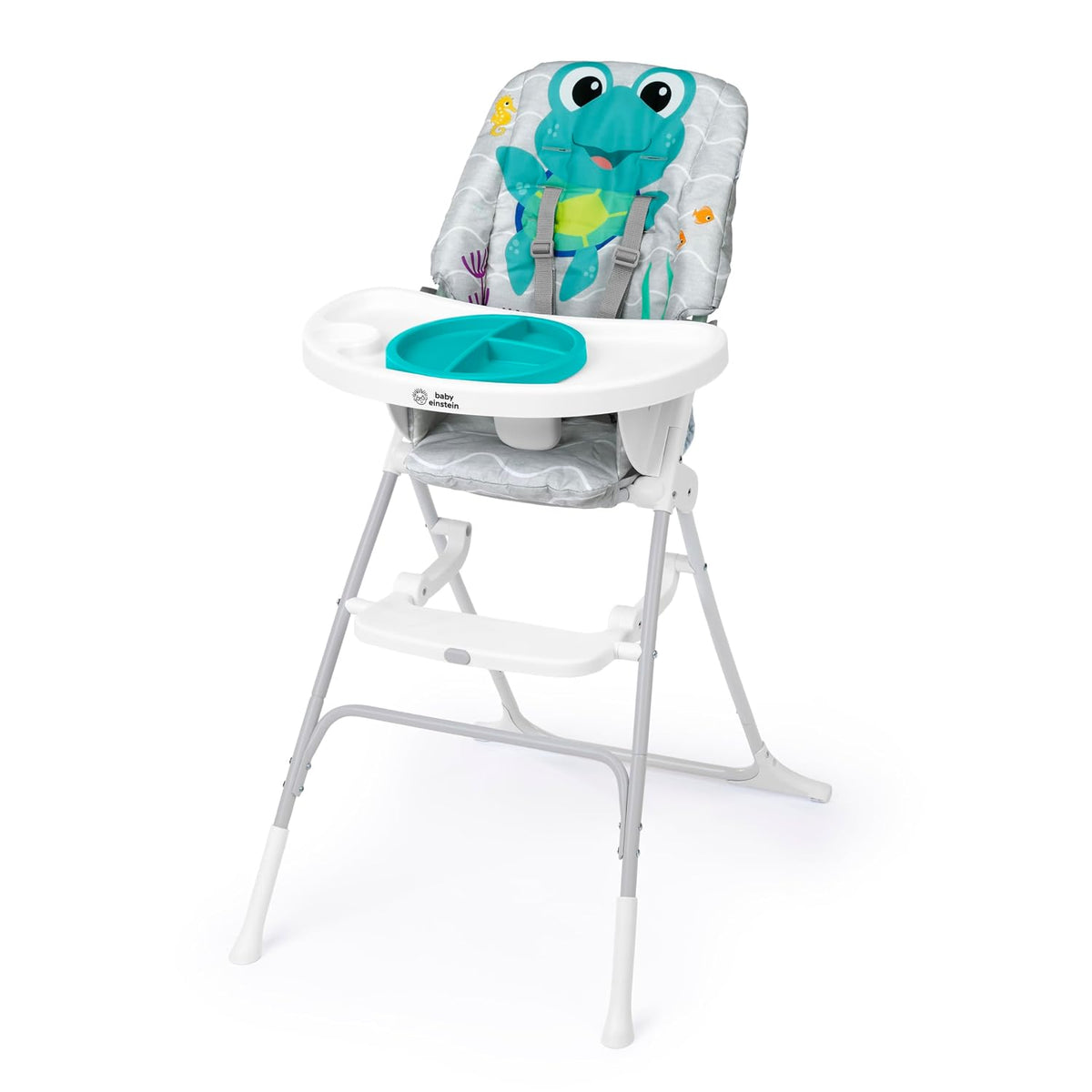 Baby Einstein Ocean Explorers Snack &amp; Splash - Silla alta plega...