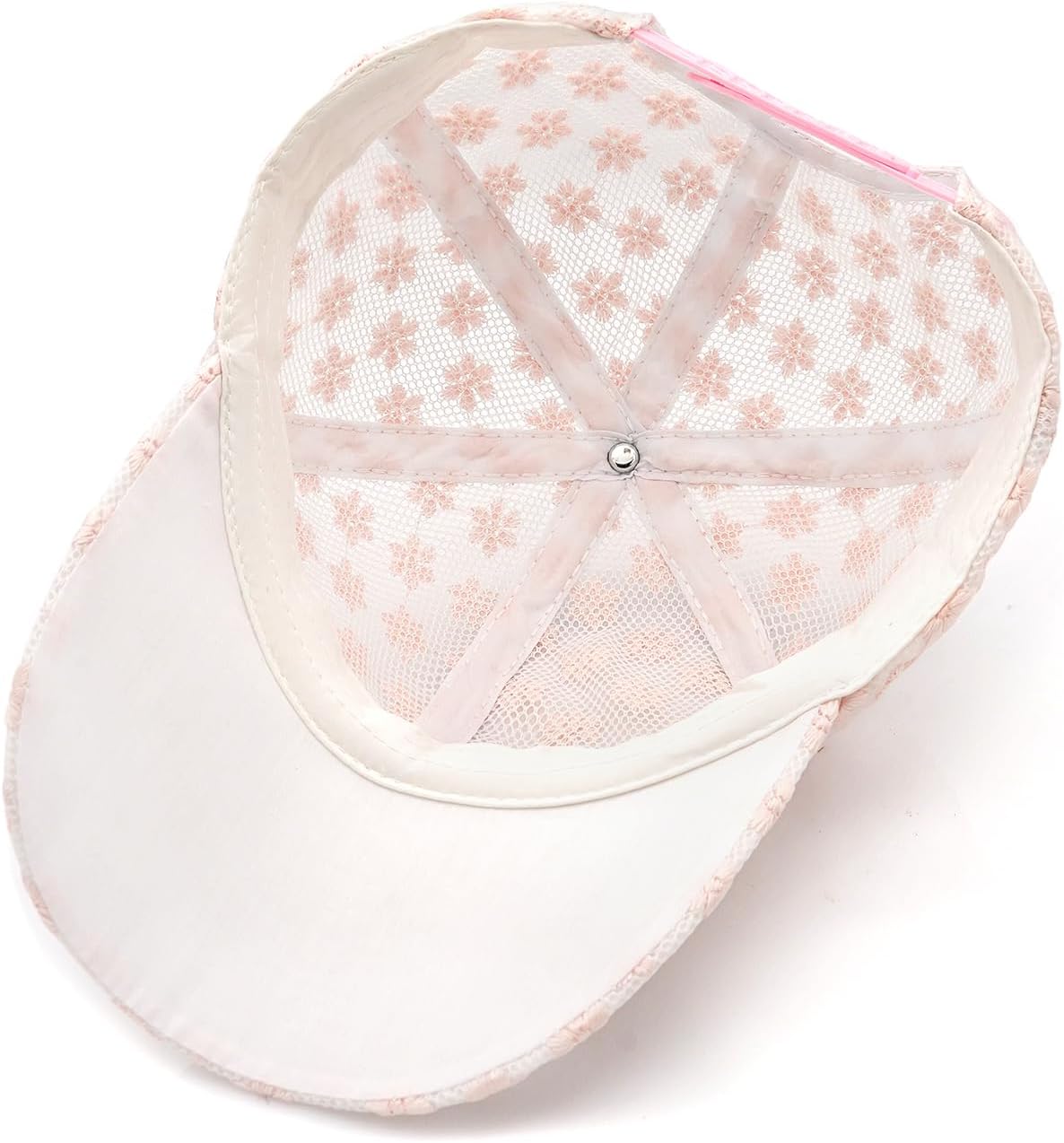 Tidefire Gorras de béisbol de flores pequeñas de encaje para mujer,...