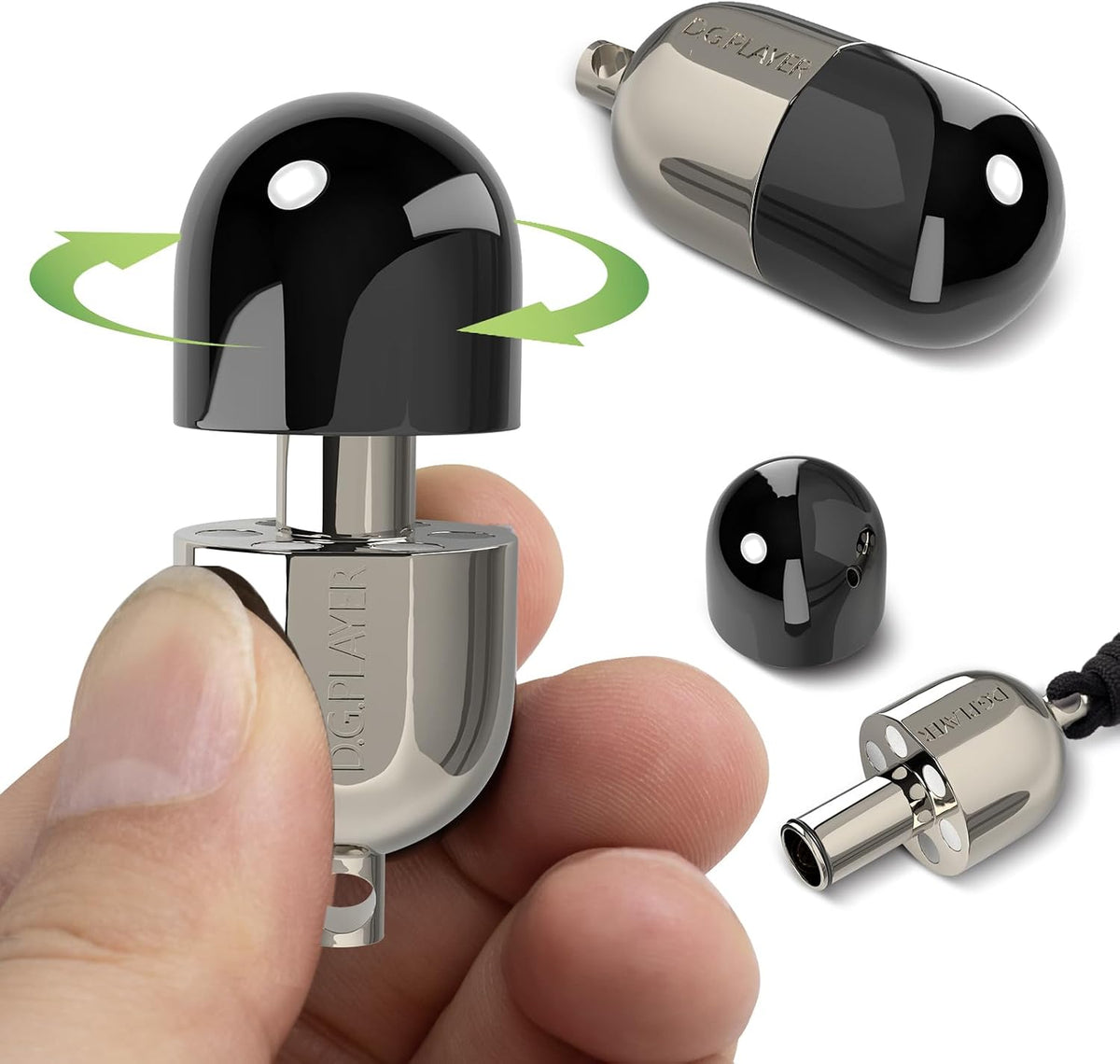 D.G. PLAYER Fidget Toys Adultos: Cápsulas Premium Metal Magnético F...