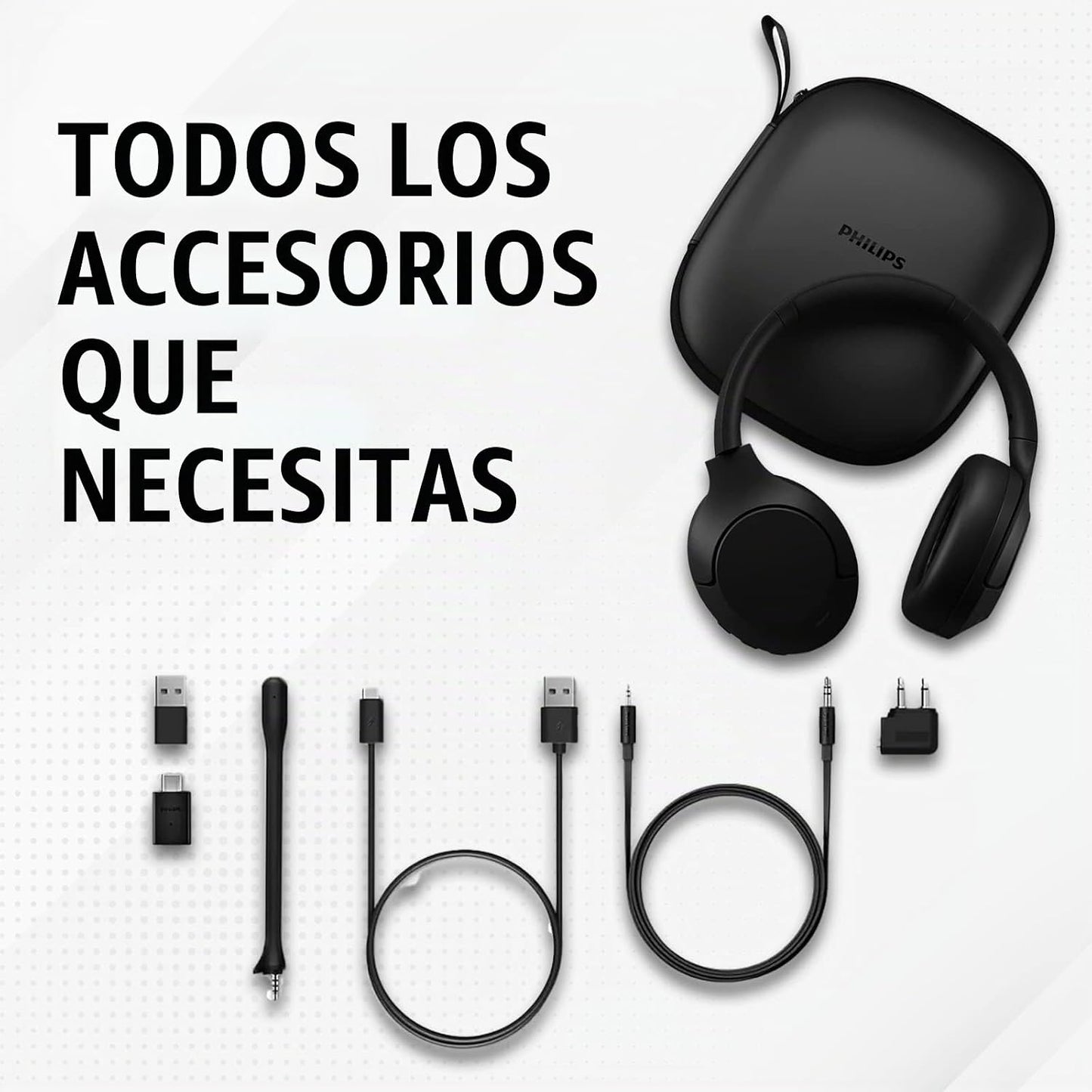 Auriculares inalámbricos con cancelación de ruido Philips, auricula...