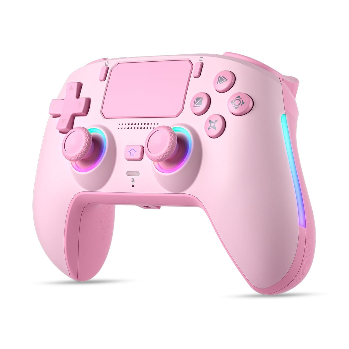SIMGAL Controlador Inalámbrico para PS5\/PC, RGB\/1000mAh\/Turbo\/V...