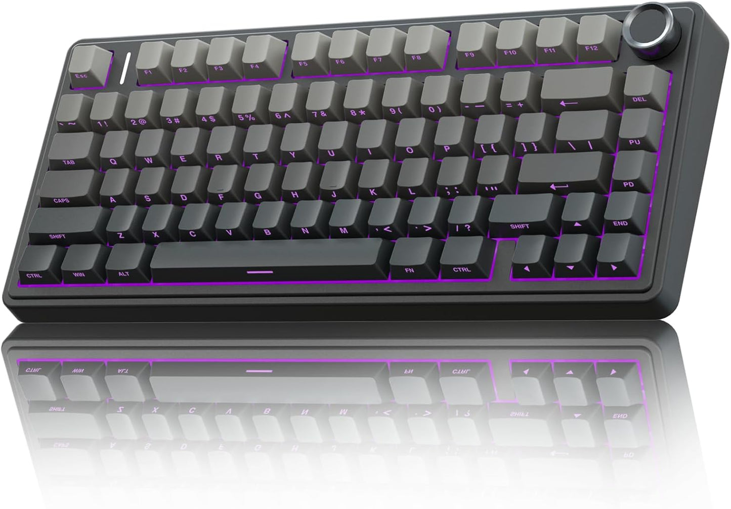 AULA Combo de teclado y mouse inalámbricos, teclados mecánicos F75...