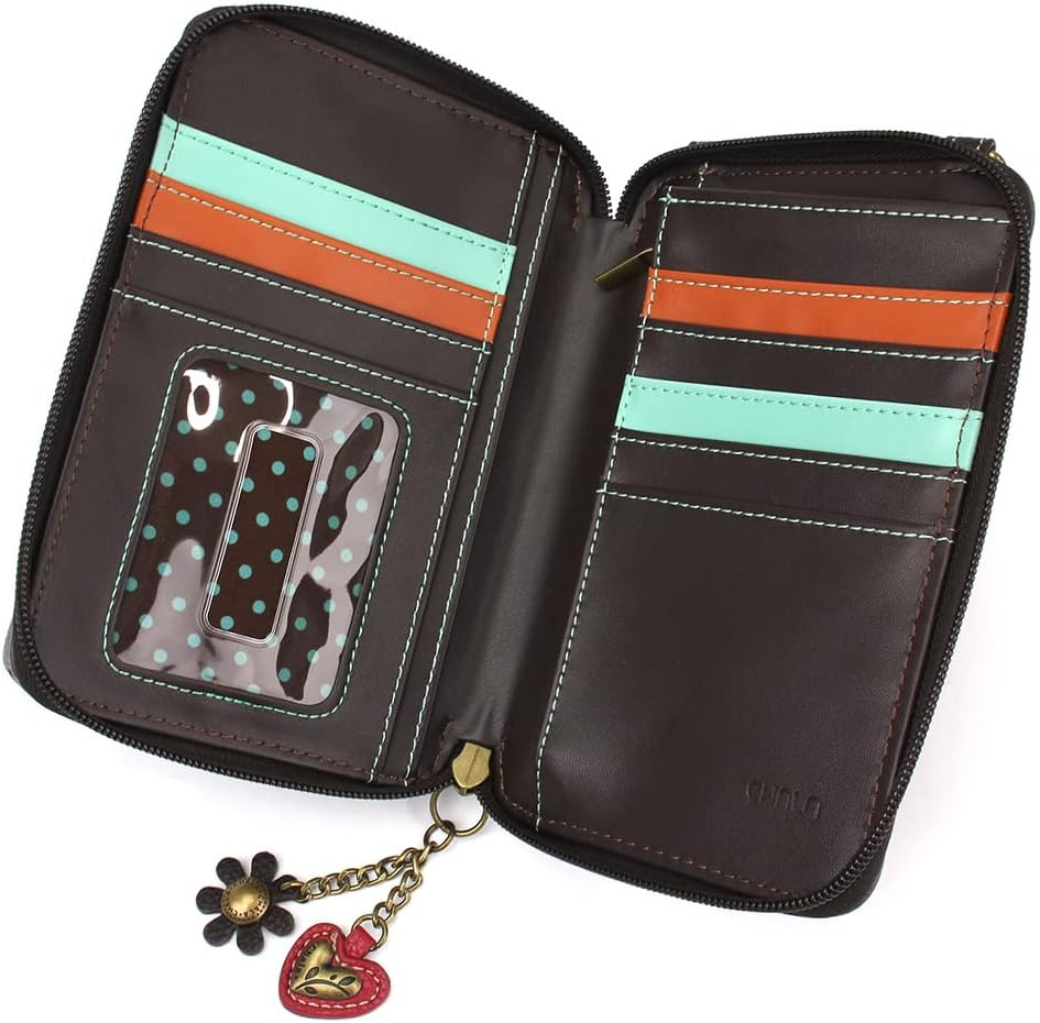 CHALA Cartera cruzada para teléfono celular, bolso de mano multicol...