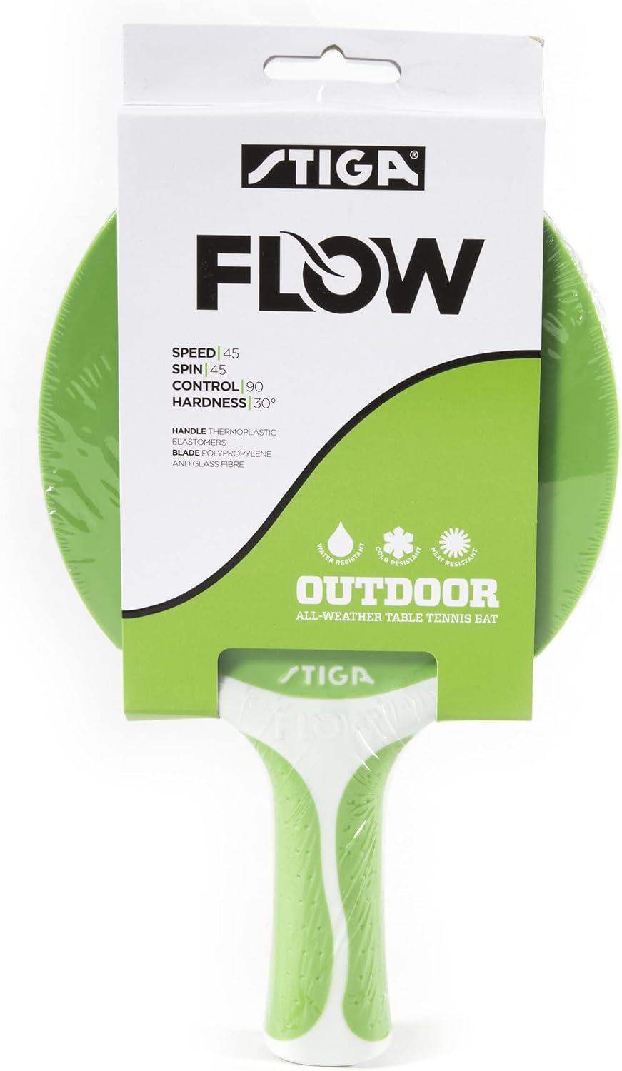El juego de tenis de mesa para 2 jugadores STIGA Flow Outdoor inclu...