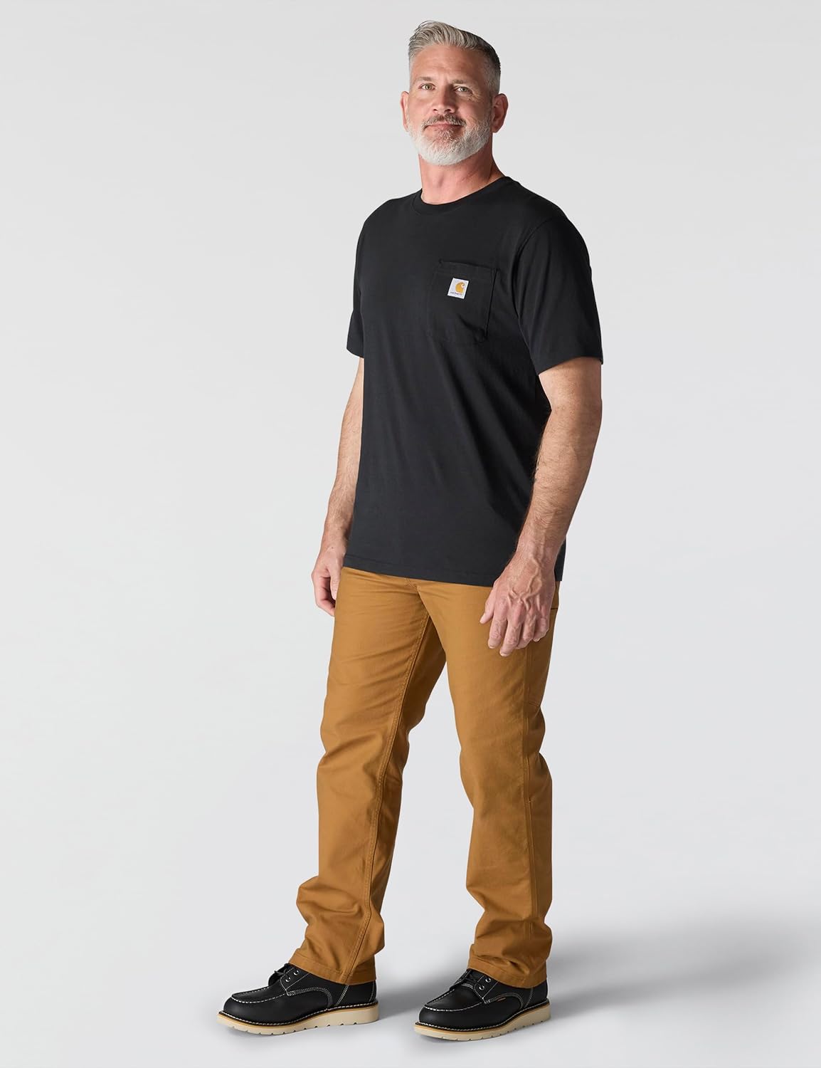 Carhartt Camiseta con bolsillo Iconic K87 para hombre