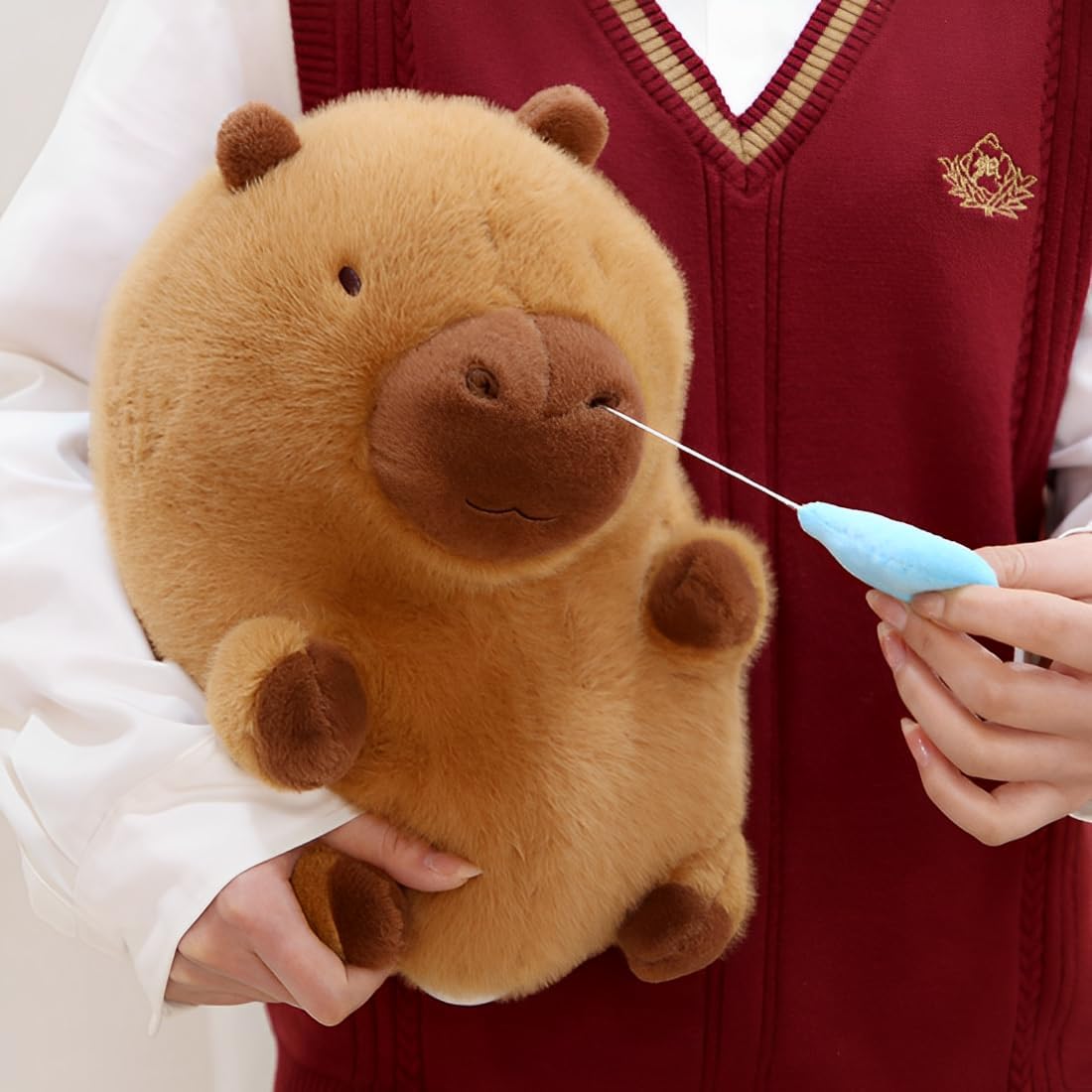 JPORSHU Peluche de Capybara, peluche de capybara de 16 pulgadas con...