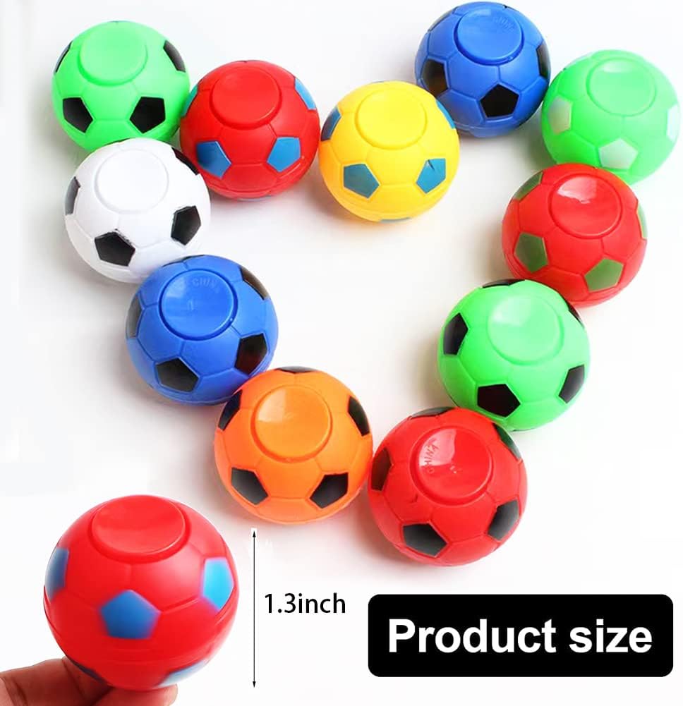 32 piezas mini Fidget Spinners pelota de fútbol juguetes para niños...