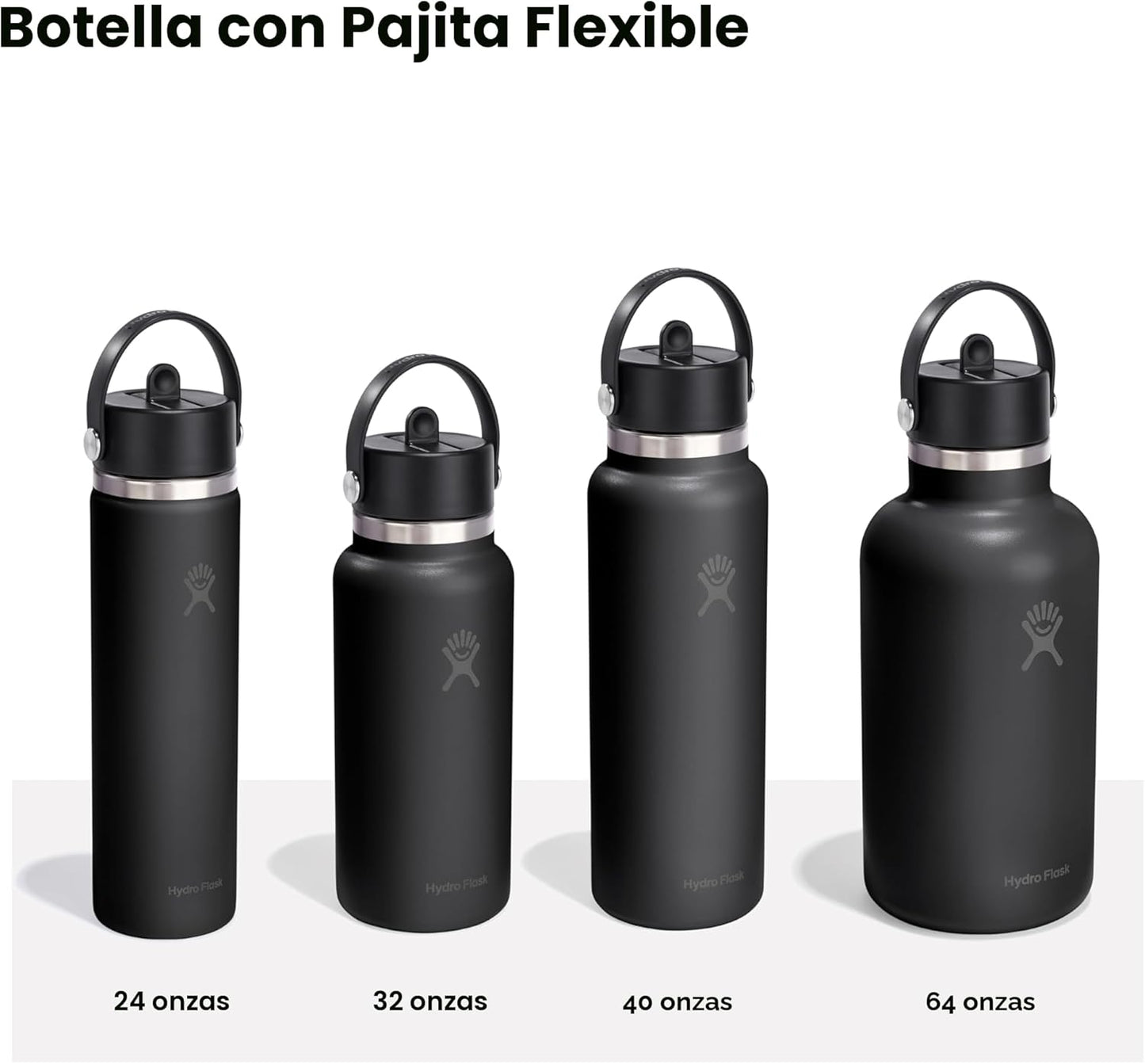 Hydro Flask Botella de agua \u2013 Acero inoxidable aislado \u2013...