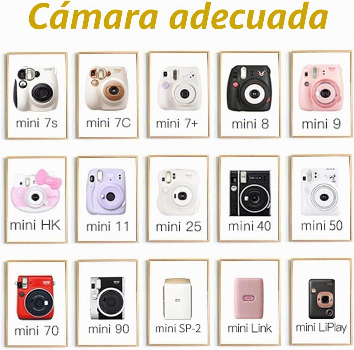 Fujifilm Película Instax Mini para cámara instantánea con unidad fl...
