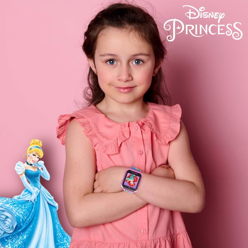 Accutime Disney's Princess - Reloj inteligente interactivo con...
