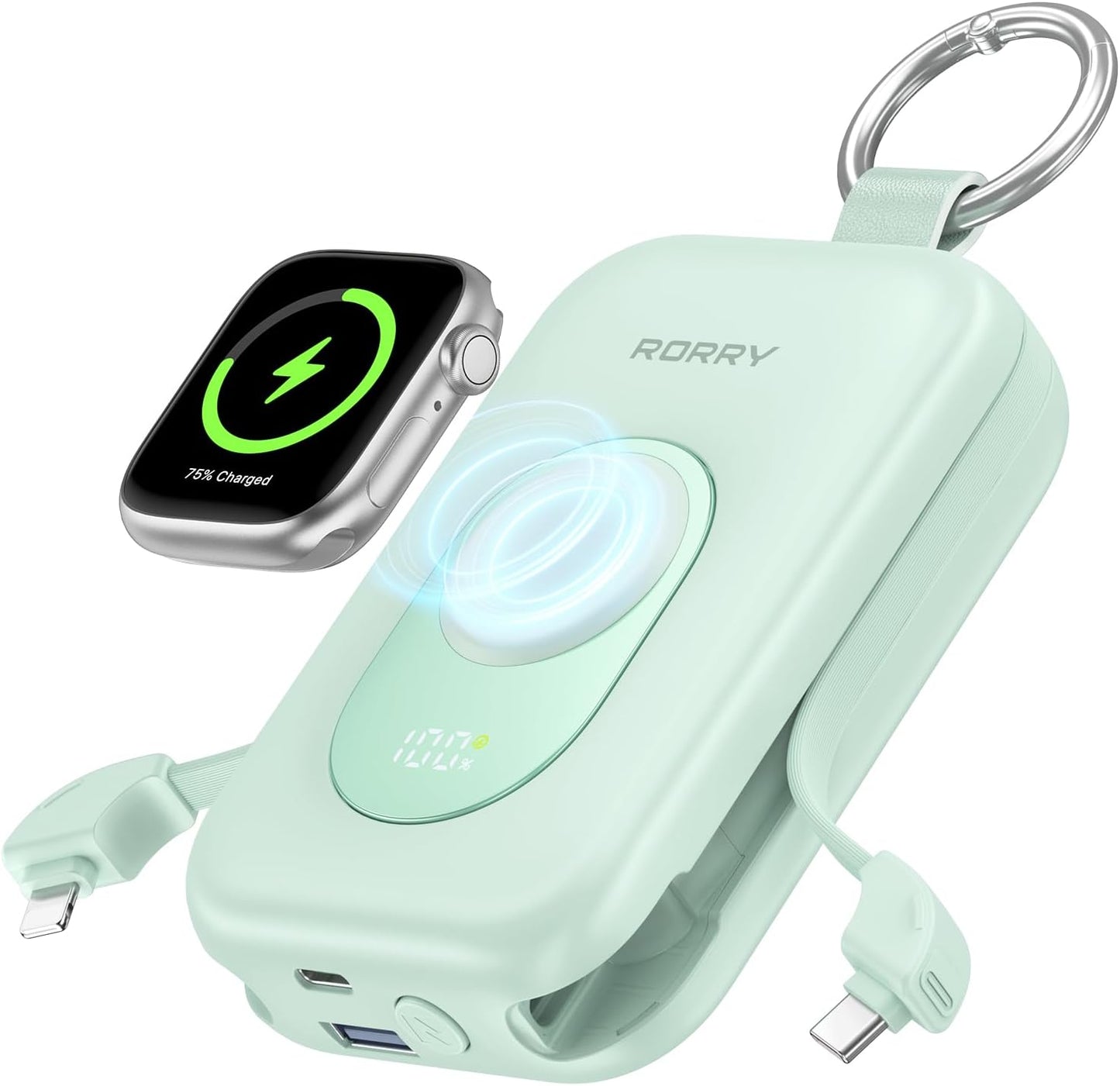 RORRY Cargador Portátil, 20000mAh PD 30W Banco de Energía Cargador...