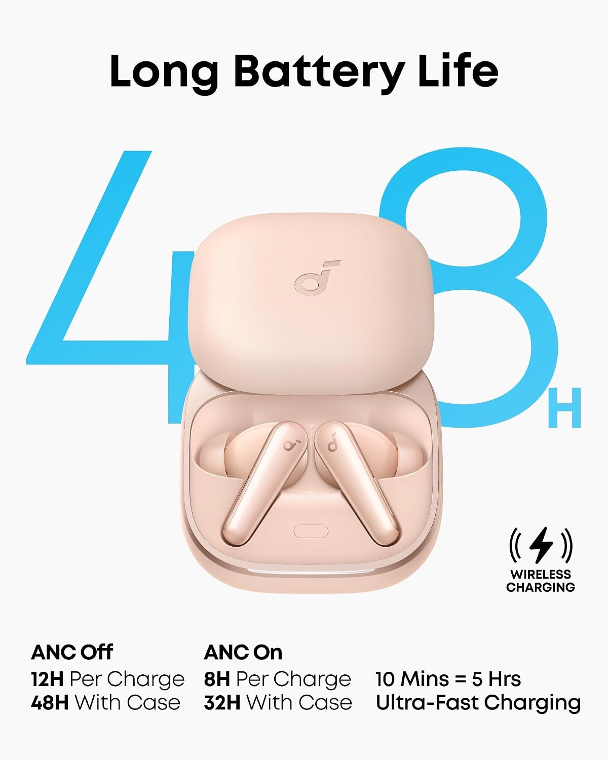 Soundcore Liberty 5 de Anker, auriculares inalámbricos con cancelac...