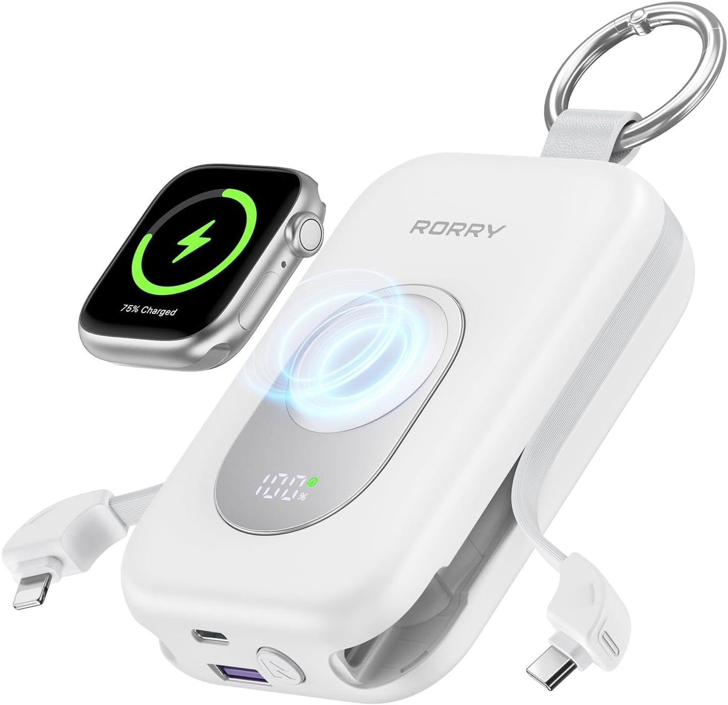 RORRY Cargador portátil, Banco de energía portátil de 20000mAh PD 3...