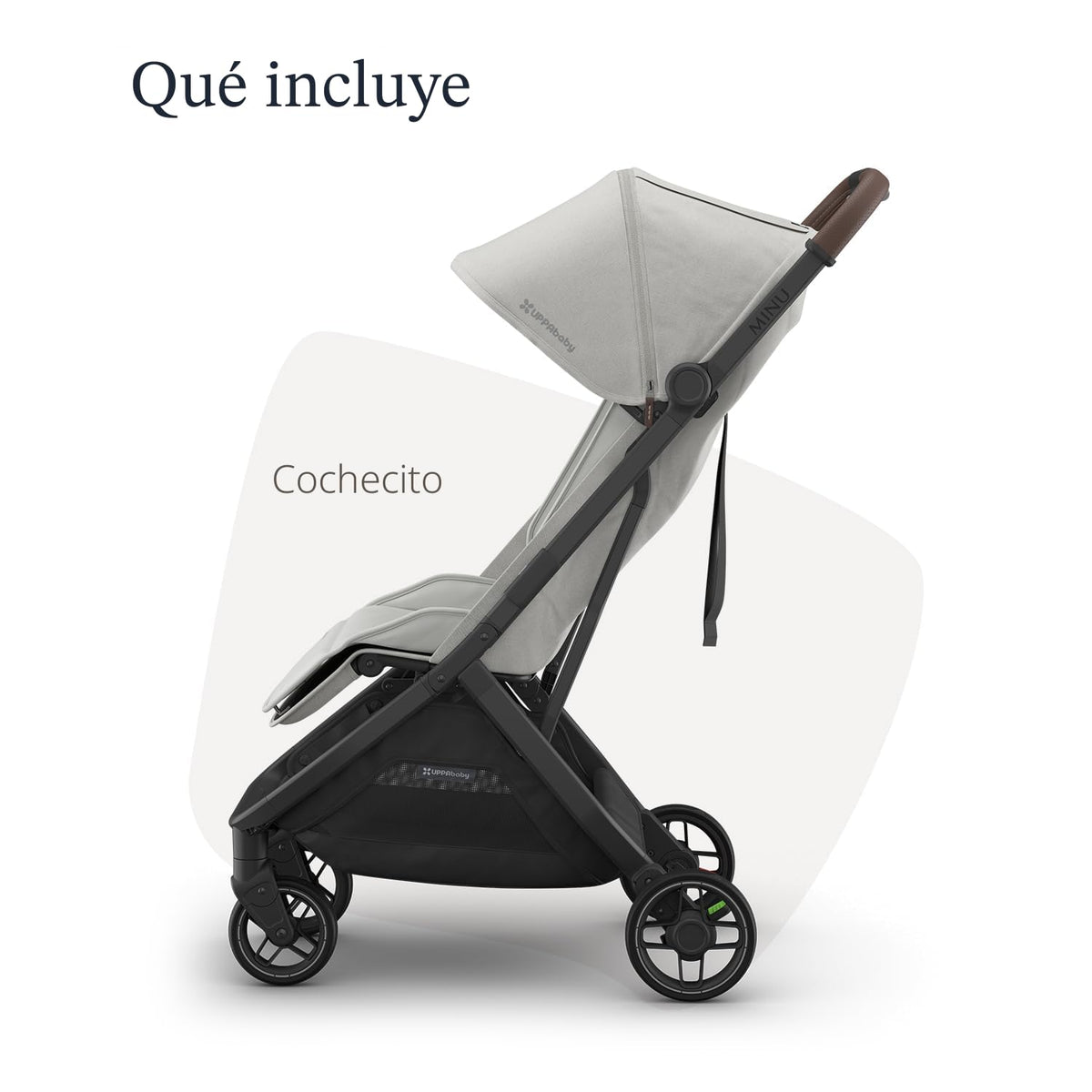 UPPAbaby Minu V3 Cochecito de viaje | Diseño ligero + compacto | Pl...
