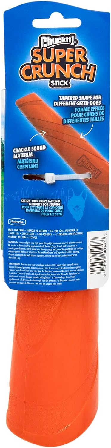 Chuckit! Super Crunch Fetch Stick - Juguete para perros \u2013 Mate...