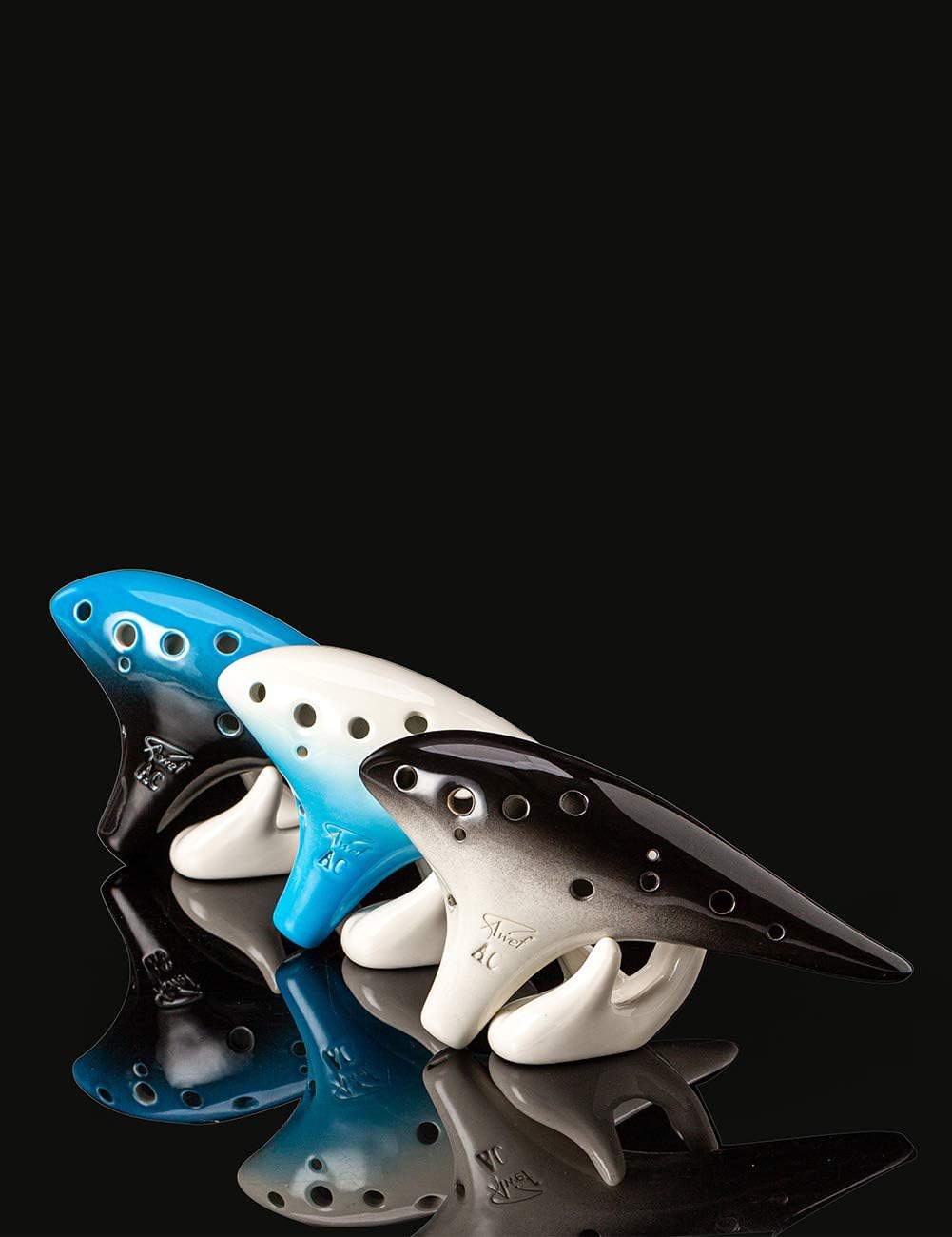Ocarina "Ocean Notes" de 12 agujeros, forma de batata, hech...