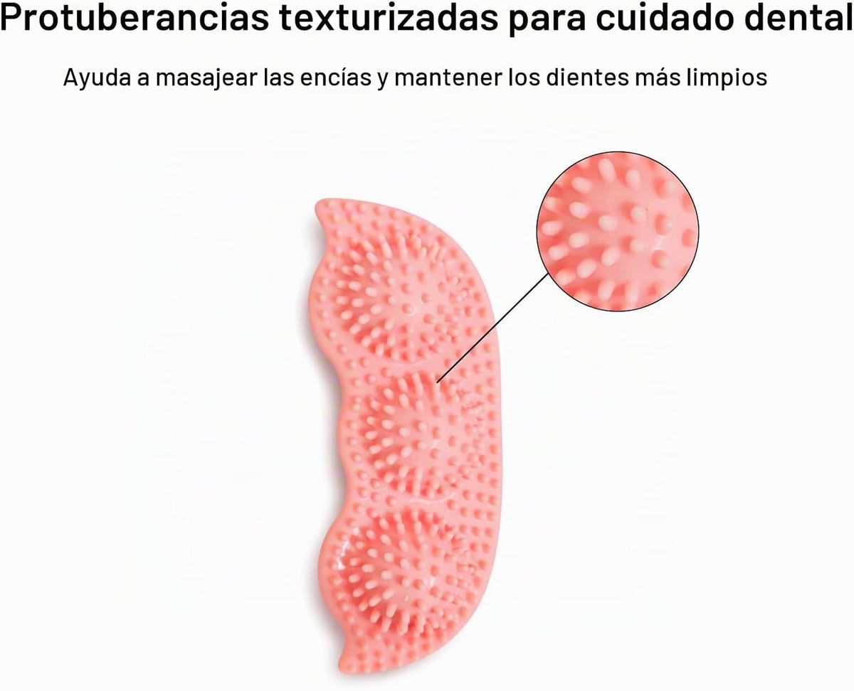 Miventra Paquete de 6 juguetes masticables para cachorros, juego de...