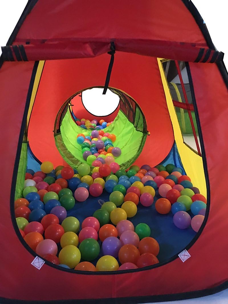 UTEX - Tienda de campaña 8 en 1 para niños con 4 túneles, casa de j...