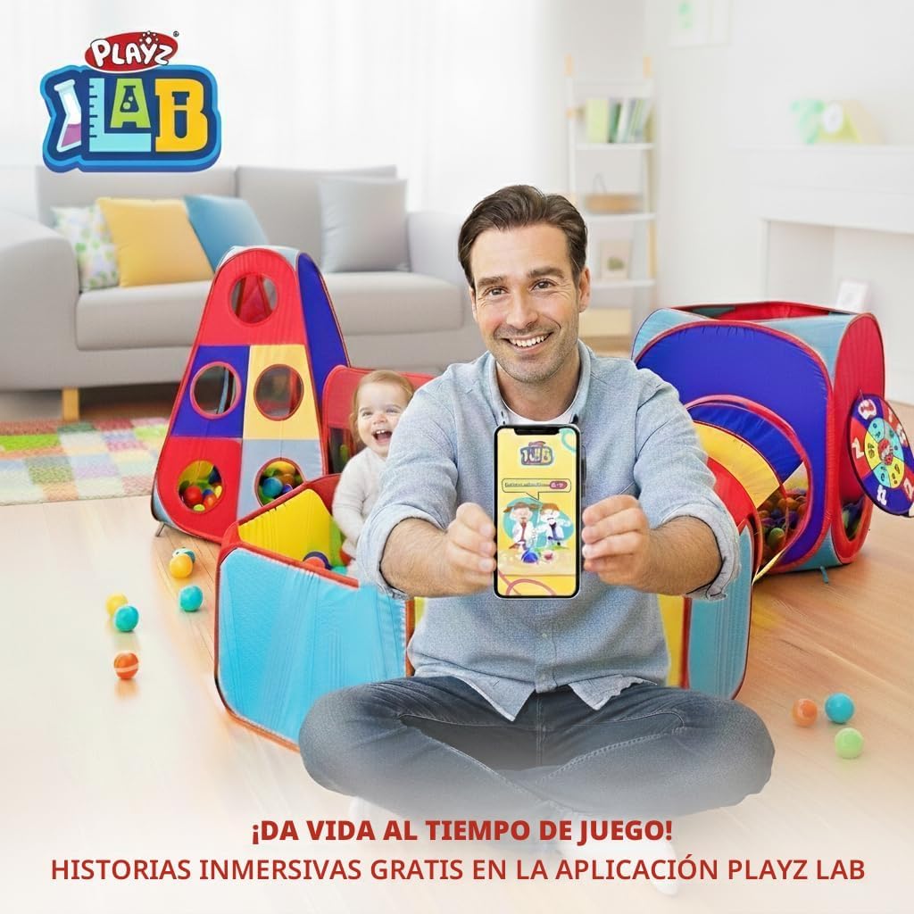 Playz 5 piezas de tiendas de campaña infantiles y túneles - Piscina...