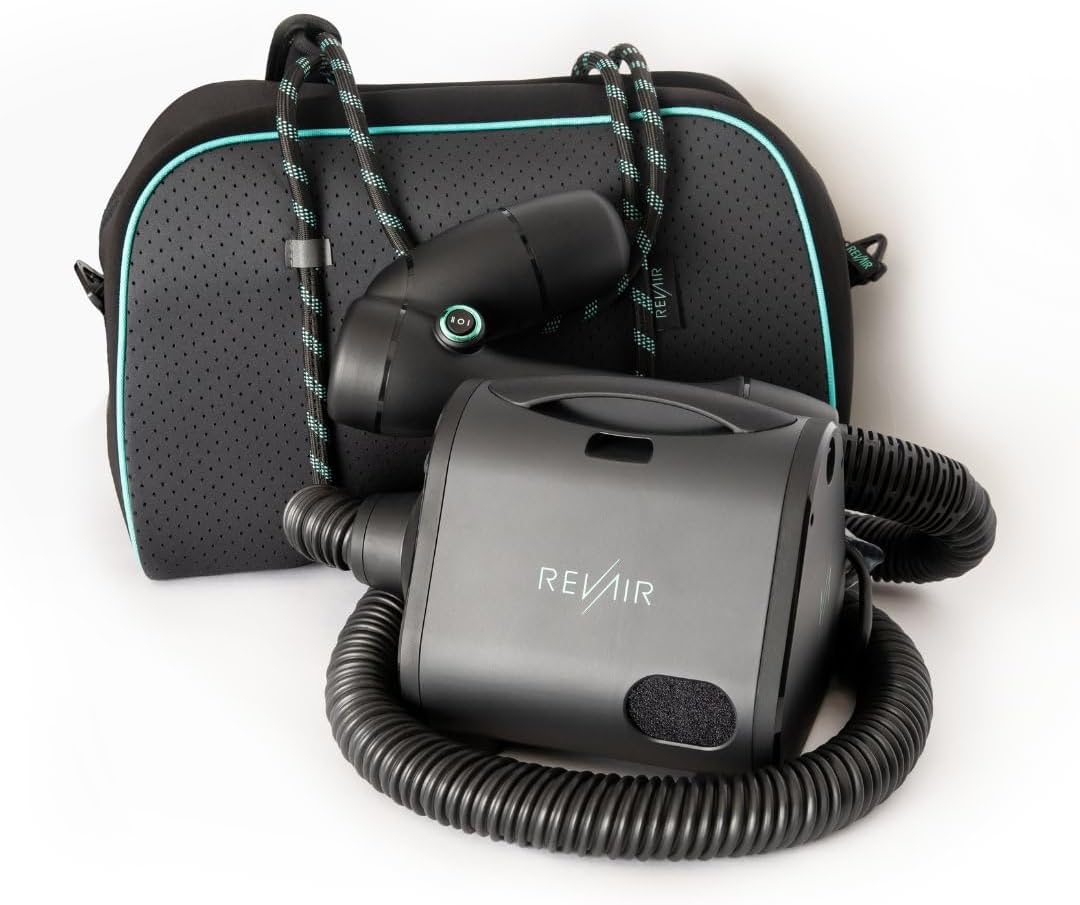 RevAir Secador de pelo Reverse-Air con bolsa de fin de semana y acc...