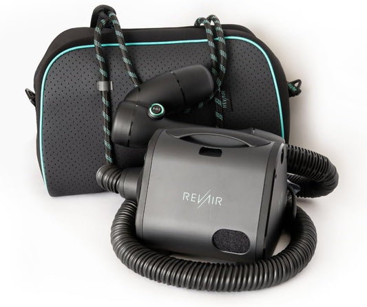 RevAir Secador de pelo Reverse-Air con bolsa de fin de semana y acc...