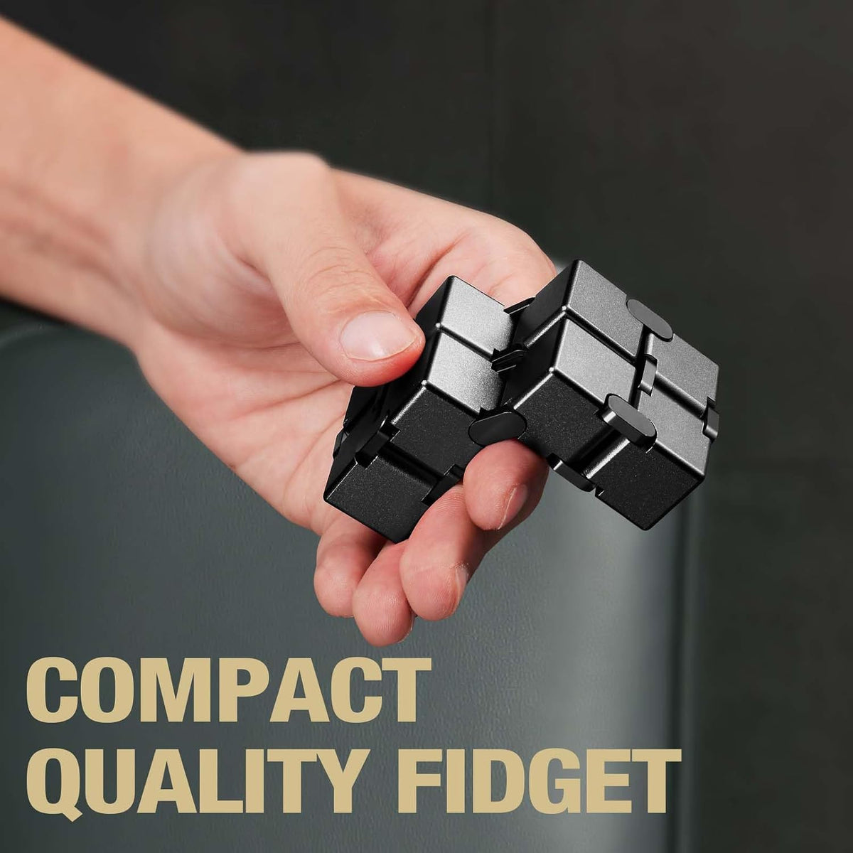 Cubo infinito de metal para adultos, juguete genial para el hogar,...