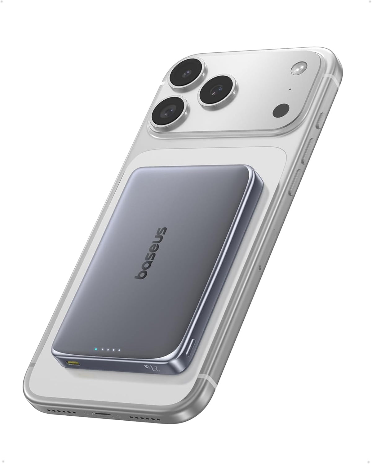 Baseus Picogo Power Bank - Cargador portátil MagSafe ultra delgado...