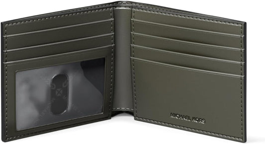 Michael Kors Billetera Hudson para hombre, Ivy