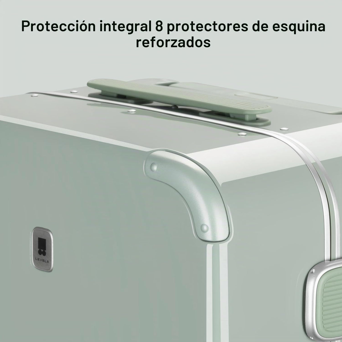 LEVEL8 Equipaje de mano aprobado por aerolíneas con marco de alumin...