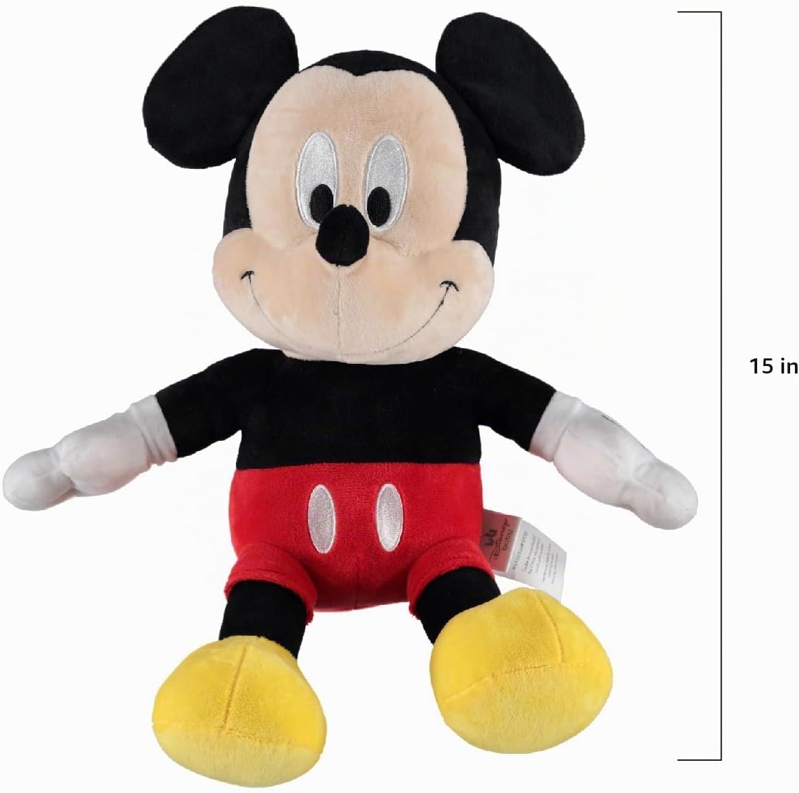 Disney Peluche oficial de Mickey Mouse para niños, personaje de pel...
