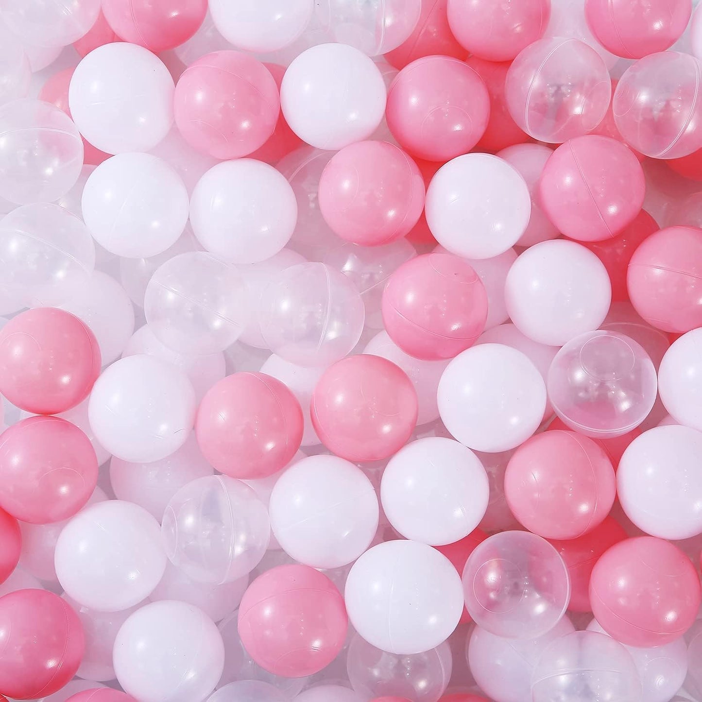 MoonxHome - Pelotas de plástico de colores pastel sin BPA, a prueba...