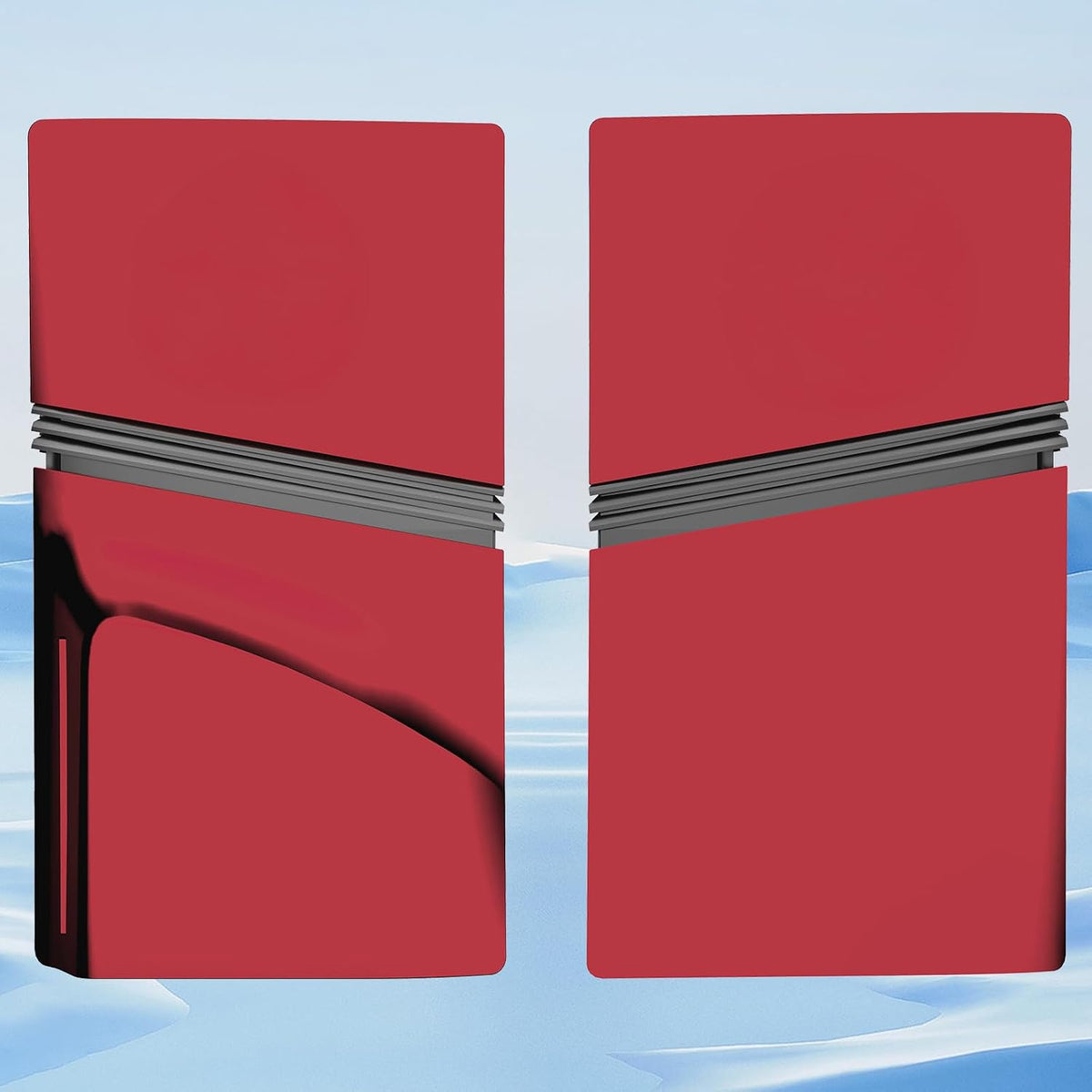 Placas de cubierta para PS5 Pro Disc Edition, carcasa lateral mate,...