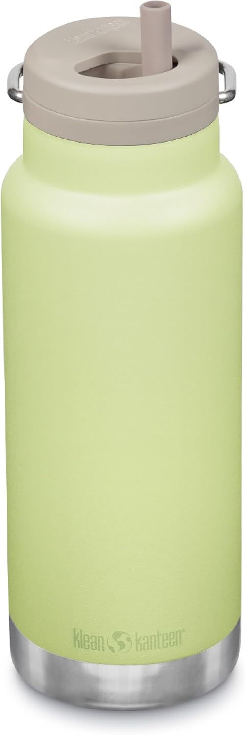 Klean Kanteen Botella de agua aislada TKWide de 32 oz con tapa gira...
