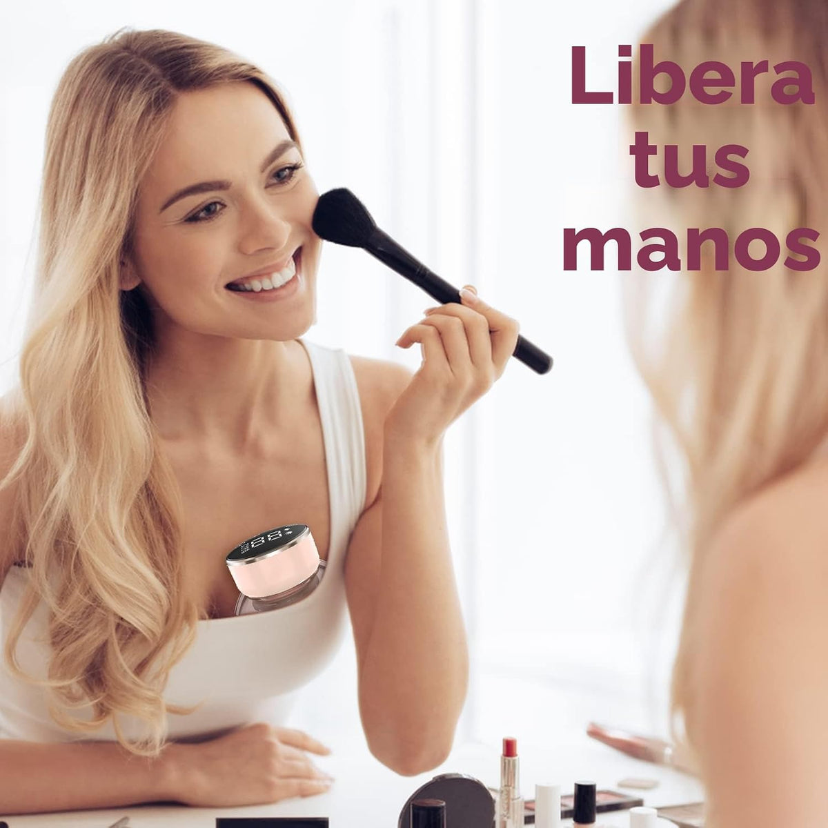 NaNaLazy Extractor de leche portátil manos libres de batería de may...