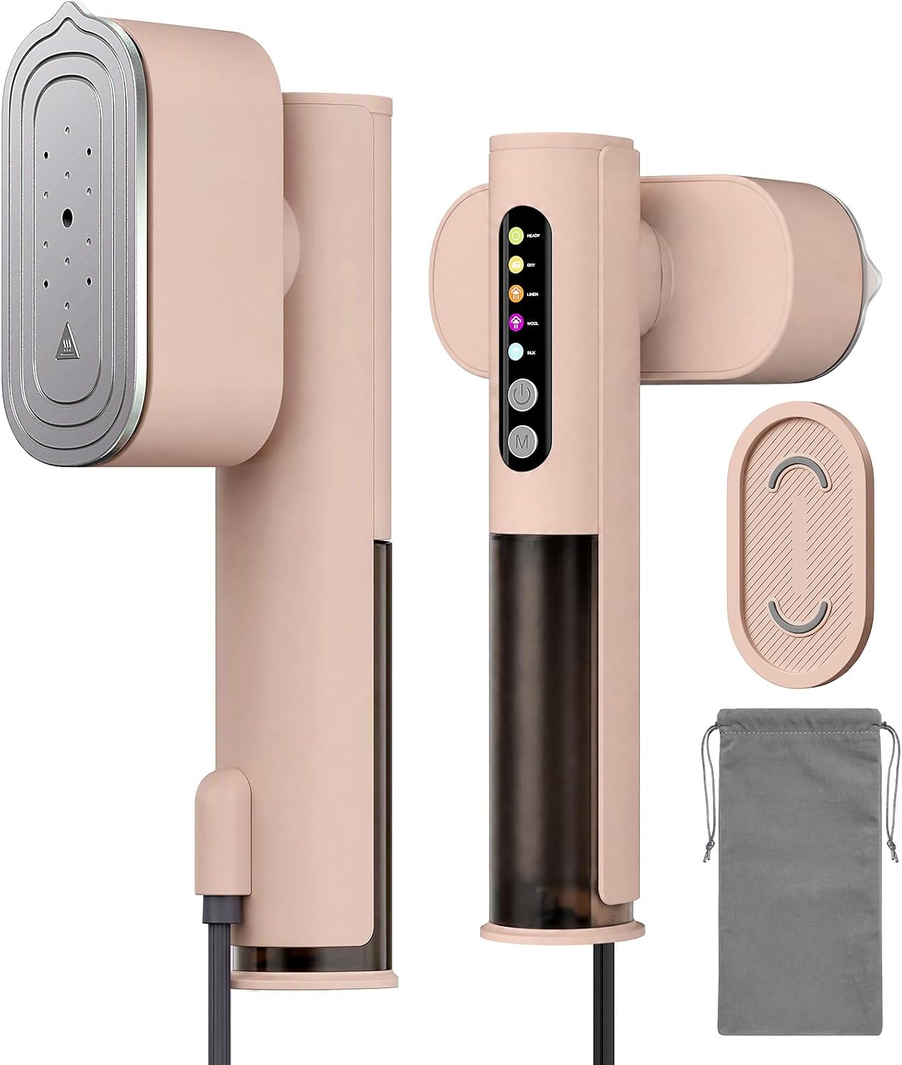 Vaporizador de viaje para ropa, voltaje dual 100-240V, vaporizador...