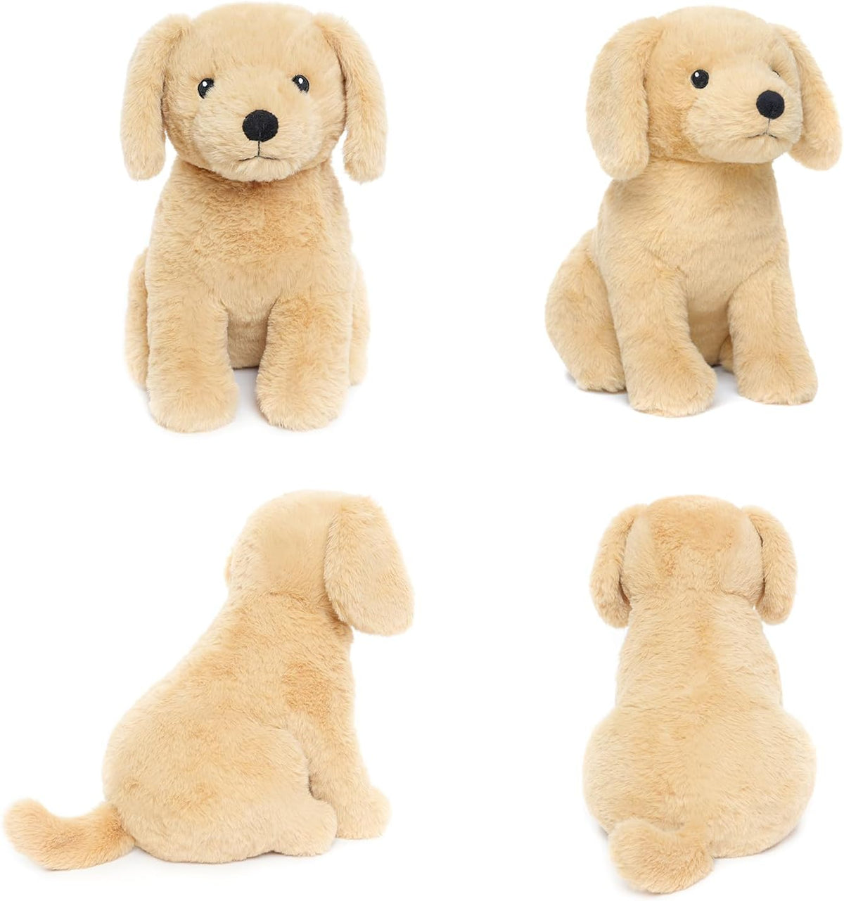WEIGEDU Labrador Golden Retriever - Juguete de peluche para perro y...