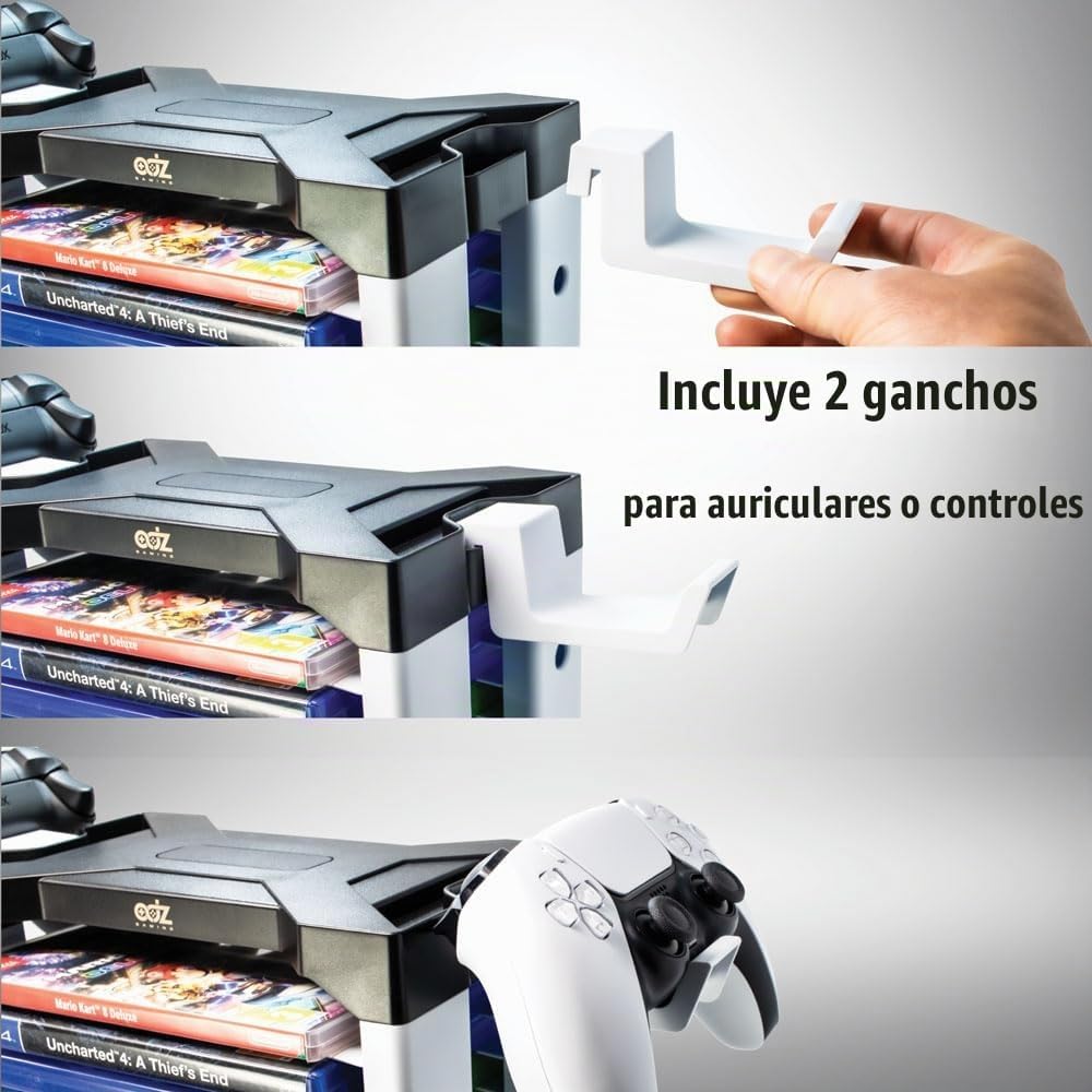 ADZ Soporte universal para juegos \u2013 46 Torre de almacenamiento...