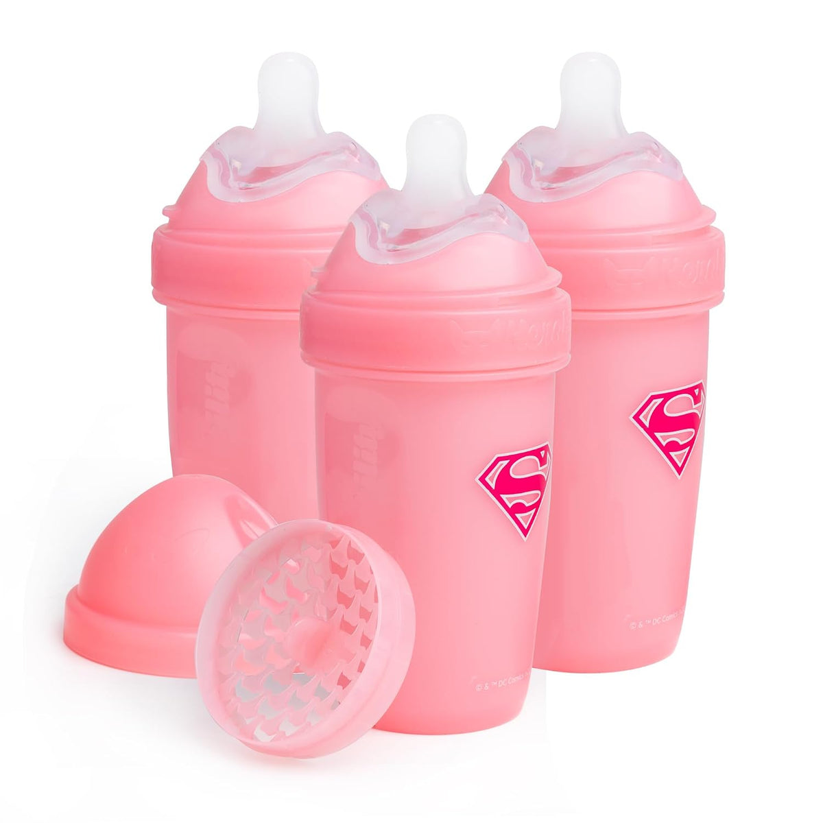 Herobility Biberones Doble Anti-Cólico para Bebé \u2013 8.5 fl oz\/...