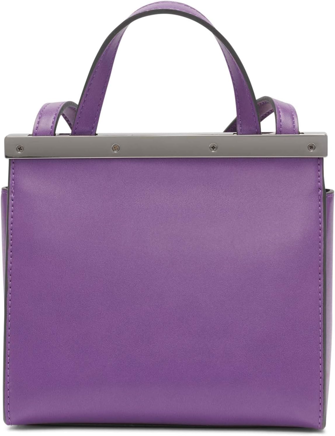 Calvin Klein Mini bolso cruzado con solapa coral