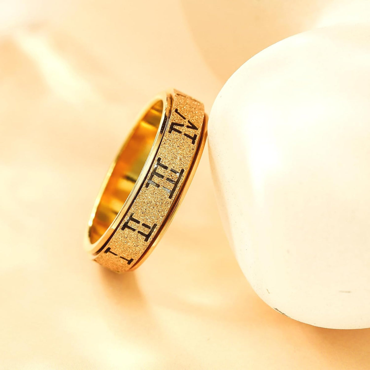 OreilleStar Fidget Toys - Anillo giratorio para adultos, anillo gir...