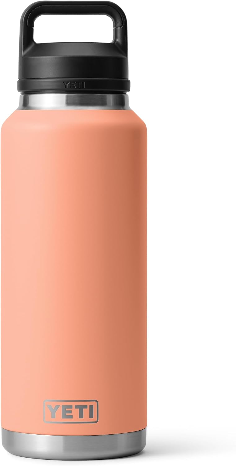 YETI Rambler Botella de 46 onzas, a prueba de fugas, aislada al vac...