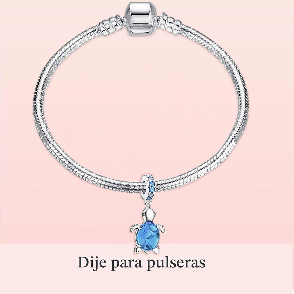 MITSOKU Dijes de plata de ley 925 para pulseras y collares, diseño...