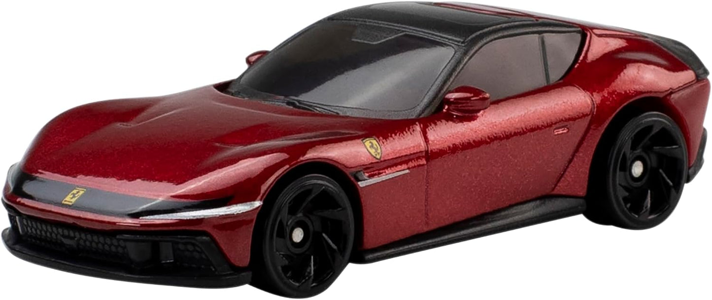 Hot Wheels Toy Ferrari Cars, 5 unidades fundidas a presión a escala...