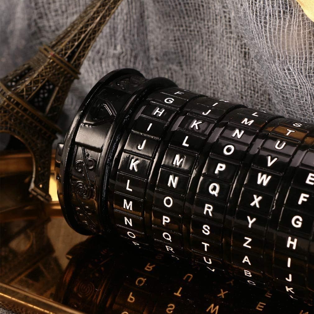 Cryptex Da Vinci Code Mini Cryptex Lock - Cajas de rompecabezas con...