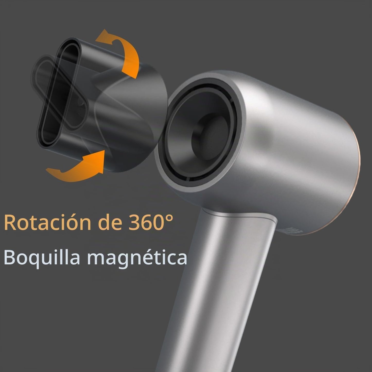 Secador de pelo \u2013 110000 RPM de alta velocidad sin escobillas...