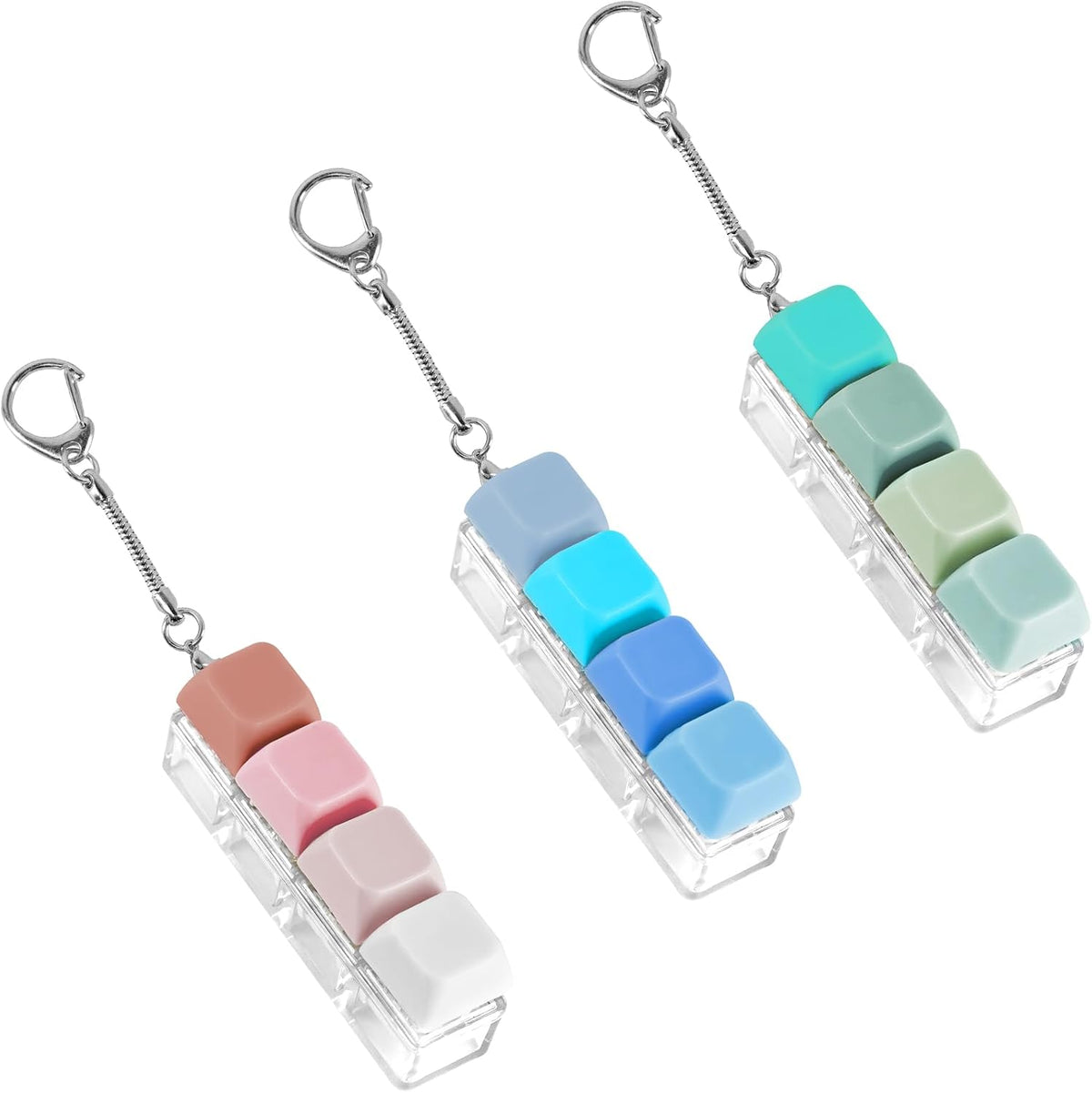 Juguete antiestrés con teclado de 3 piezas, juguete para aliviar el...