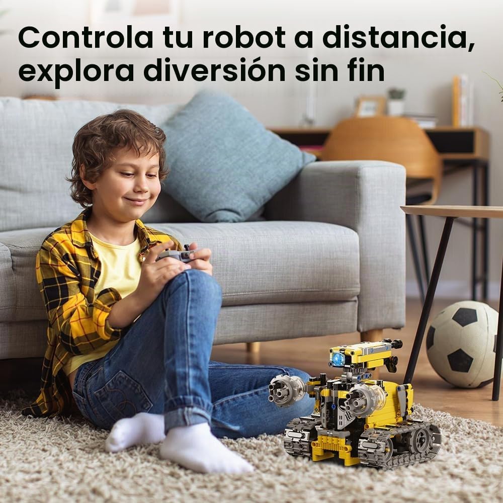 Sillbird Kit de construcción de robot con aplicación y control remo...