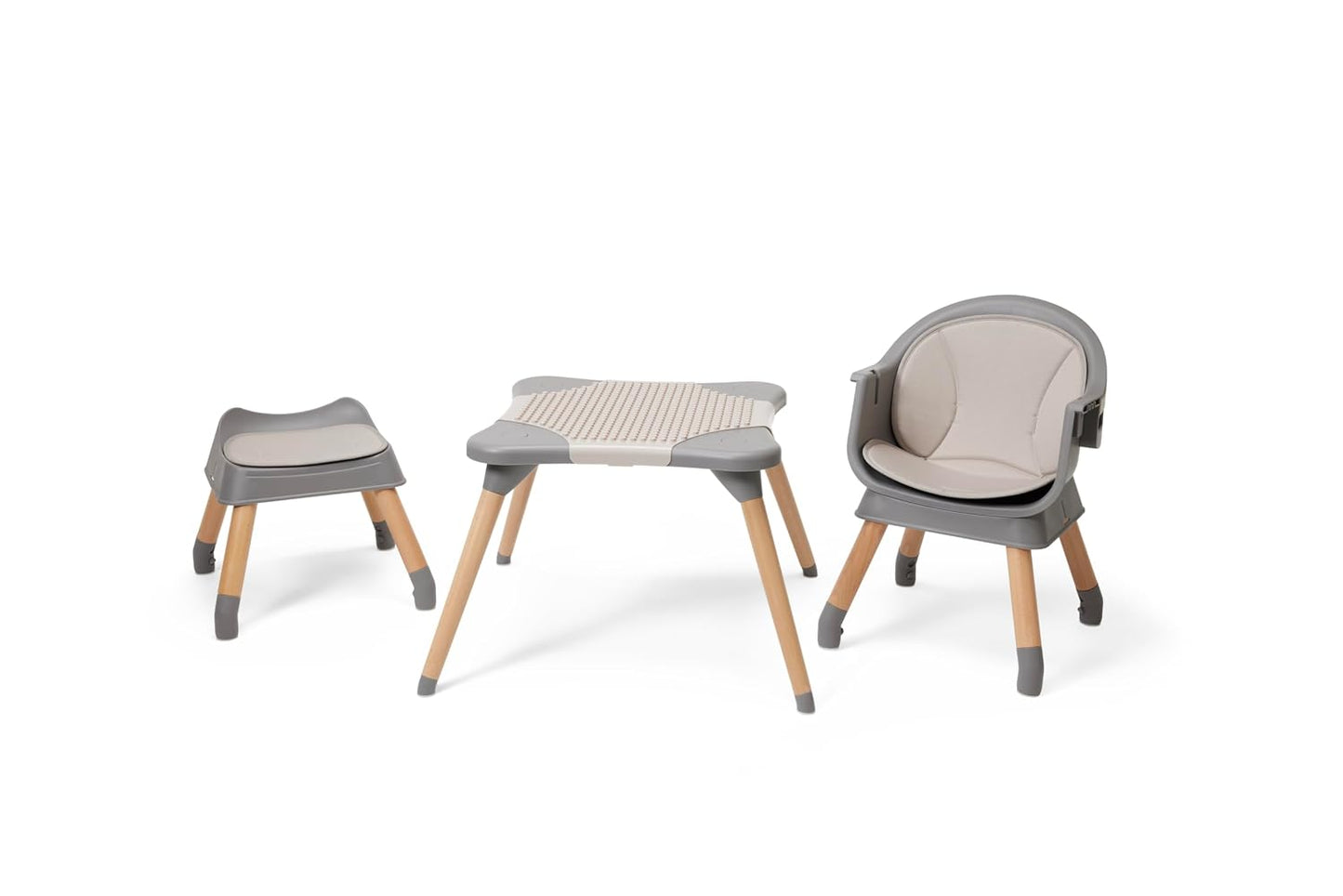 Kyrise Silla alta 5 en 1 para bebés y niños pequeños, asiento de co...