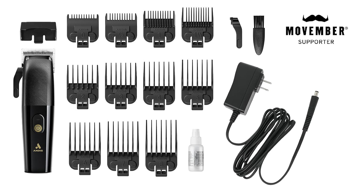 Andis Envy II cortadora de cabello inalámbrica, cortadora de barba...